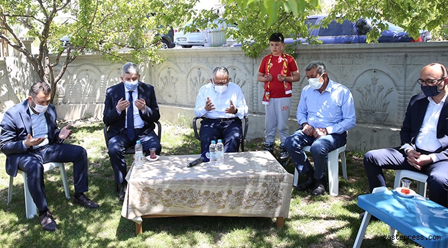 Başkan Büyükkılıç, Şehit Cennet Yiğit'in Ailesiyle Bayramlaştı!