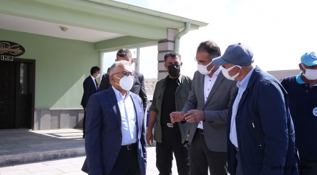 Başkan Büyükkılıç; “Yeni Mezarlık Çalışmaları Devam Ediyor''