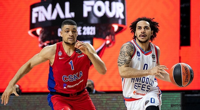 CSKA Moskova'yı mağlup eden Anadolu Efes finale yükseldi!