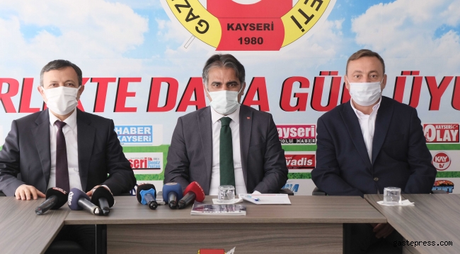 ERÜ Rektörü Çalış KGC'yi ziyaret etti!