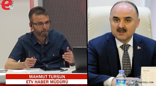 ETV Haber Müdürü Mahmut Tursun'dan Kayseri Valisi Şehmus Günaydın'a Sedat Peker Tepkisi!
