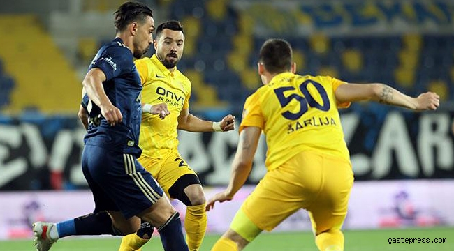 Fenerbahçe, Ankara'da son dakika golüyle kazandı!
