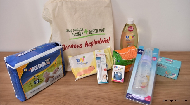 İzmir Bornova Belediyesi'nden, Yeni Doğan Bebeklere Ailemize Hoş Geldin Hediyesi!