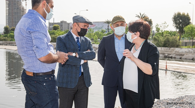 İzmir'de, Meles ve Arap derelerinde yaz temizliği başladı!