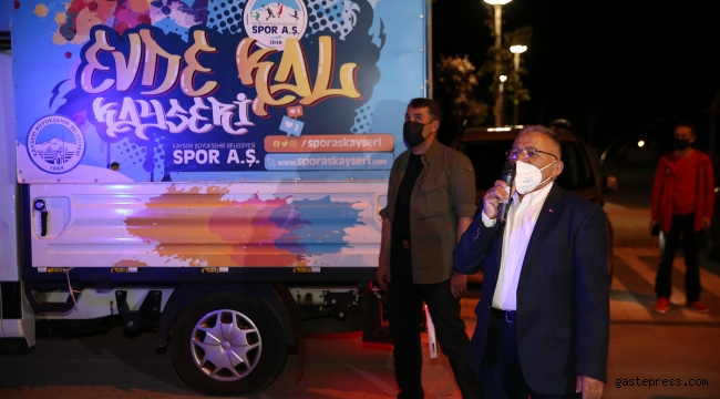 Kayseri Büyükşehir Belediyesinden kısıtlama etkinliği!
