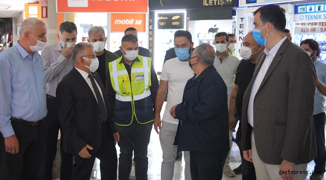 Kayseri Büyükşehir'den Yeraltı Çarşısı'nda 10 Milyon TL'lik "Modern" çalışma!