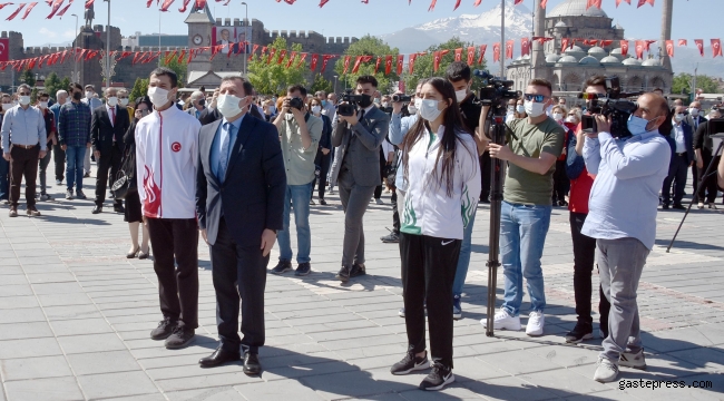 Kayseri'de 19 Mayıs kutlaması!