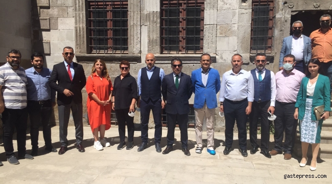 Kayseri Gazeteciler Cemiyeti Yönetimi müzede inceleme yaptı!