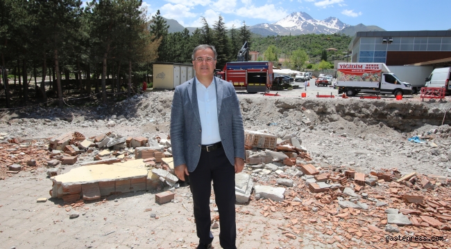 Kayseri Hacılar'da Halit Özkaya Kütüphanesi Yapımına Başlandı!