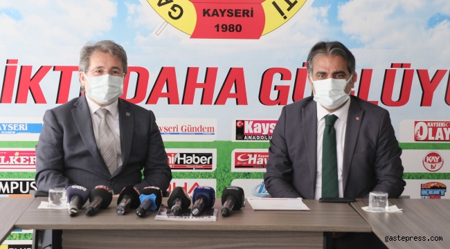 Kayseri İl Sağlık Müdürü Benli'den KGC'ye Hayırlı olsun ziyareti!