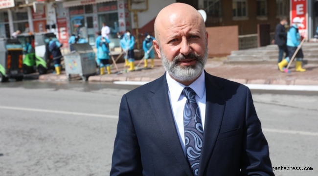 Kayseri Kocasinan Belediyesi Bahar Temizliğine Devam Ediyor!