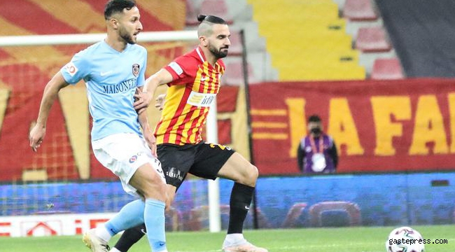 Kayserispor, Gaziantep FK maçından gol sesi çıkmadı!