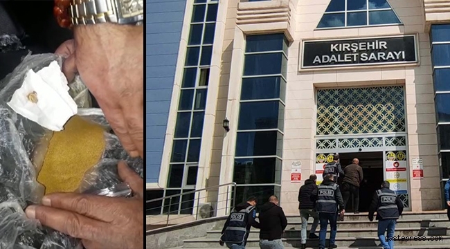 Kırşehir'de sahte 'altın tozu' operasyonu!