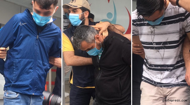 Otogarda patlayıcı ile yakalanan şüpheliler adliyeye sevk edildi!