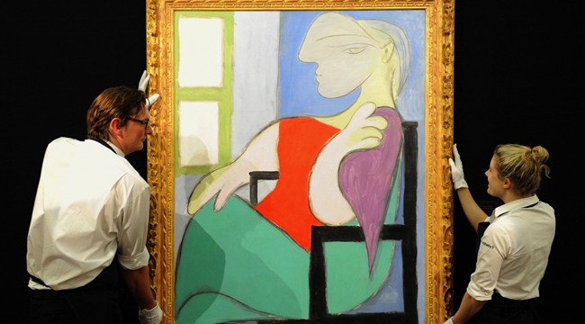 Picasso’nun tablosu 103 milyon dolara satıldı!