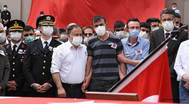 Şehit Uzman Çavuş Asan, son yolculuğuna uğurlandı!