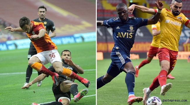 Süper Lig'i Galatasaray 2'nci, Fenerbahçe 3'üncü sırada tamamladı!