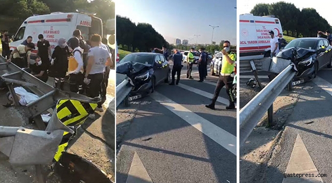 Bayrampaşa'daki feci kazada 1 kişi öldü, 1 kişi ise ağır yaralandı!