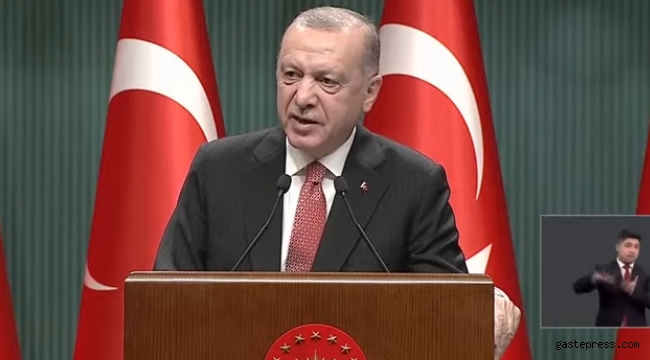 Cumhurbaşkanı Erdoğan koronavirüs tedbirlerine ilişkin alınan yeni kararları açıkladı!