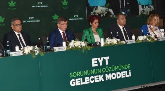 Davutoğlu'ndan EYT açıklaması!