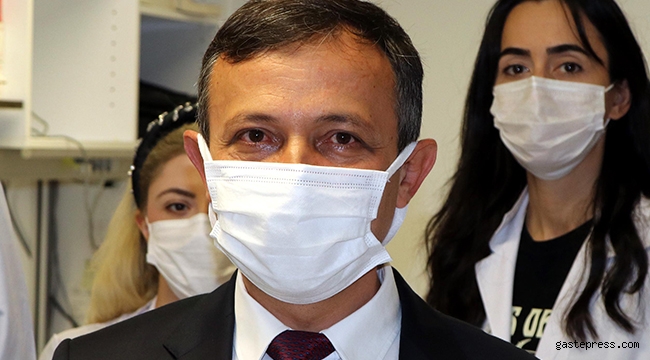 ERÜ Rektörü Çalış'tan 'İngiliz varyantı' açıklaması: Patent almayı düşünüyoruz!