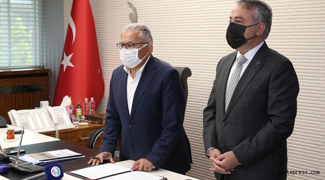 Kayseri Büyükşehir Belediyesi ile İl Tarım Müdürlüğü arasında “mera” protokolü imzalandı!