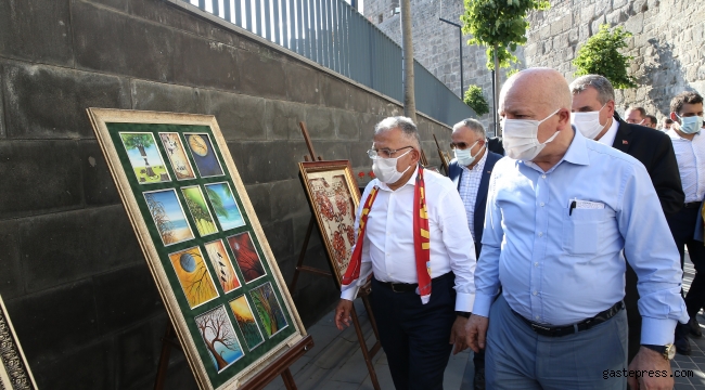Kayseri Büyükşehir'den Tarihi Kaede ''Sanat'' Sergisi