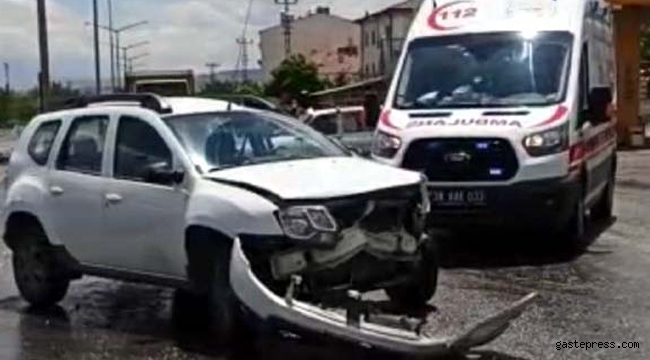 Kayseri’de TIR ile otomobil araç çarpıştı 1 kişi yaralandı!