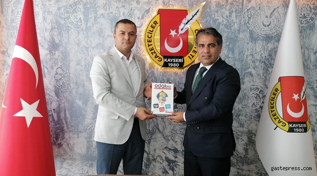 Kayseri Gazeteciler Cemiyeti'ne ziyaretler devam ediyor!