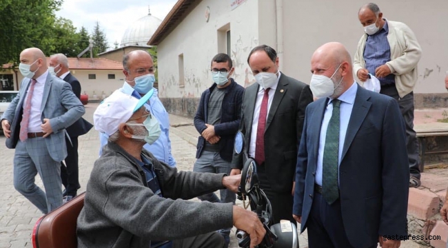 Kayseri Kocasinan Belediye Başkanı Ahmet Çolakbayrakdar Himmet Dede Mahallesi Sakinlerini Ziyaret etti!