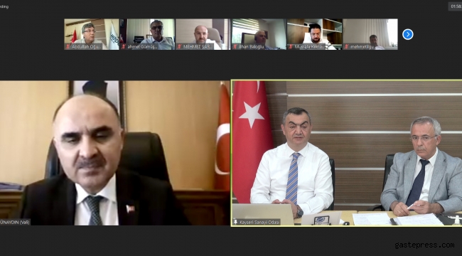 Kayseri Sanayi Odası (KAYSO) haziran ayı olağan Meclis Toplantısı yapıldı!