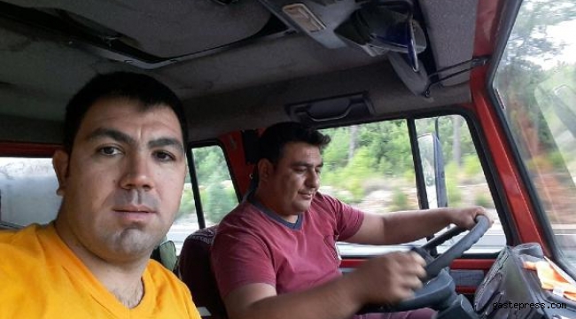 Marmaris'te orman yangını; 1 şehit, 1 yaralı!