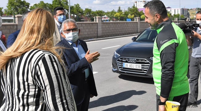 Memduh Başkan Kayserispor'u Ziyaret Etti!