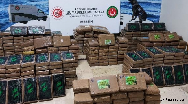Mersin Limanı'nda 463 kilo kokain ele geçirildi!
