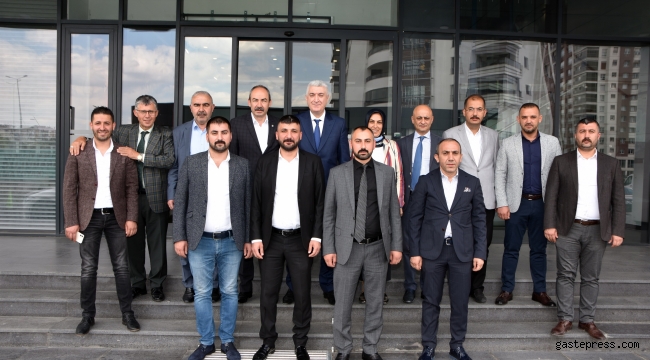 MHP Kayseri İl Başkanı Serkan Tok ve Yönetimi KTO'yu Ziyaret etti!