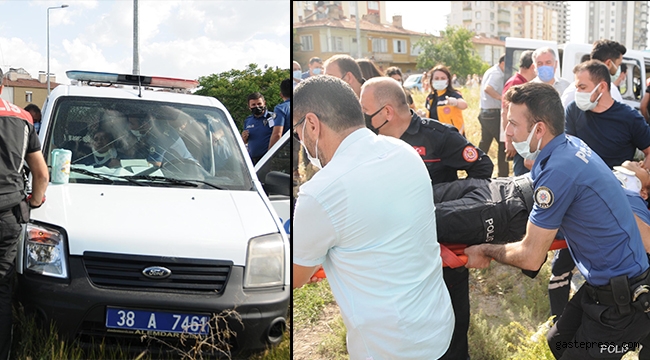 Polis aracı ile otomobil çarpıştı: 2'si polis 5 yaralı!