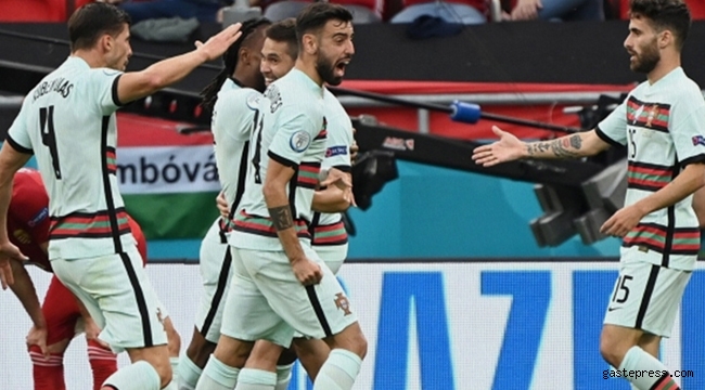 Portekiz zorlandı ama Macaristan'ı farklı geçti!