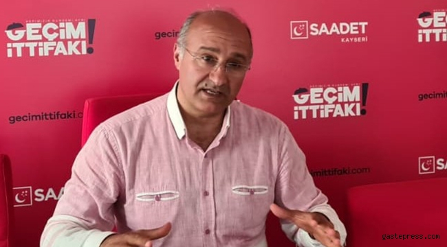 Saadet Partili Sinan Aktaş; "Marifet 2 TL'ye mal ettiğiniz suyu vatandaşa 5.5 TL'ye satmak değildir"