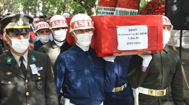 Şehit Akın, Konya'da son yolculuğuna uğurlandı!  