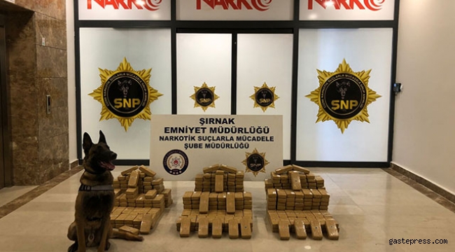 Şırnak'ta 209 kilo 'eroin' ele geçirildi!