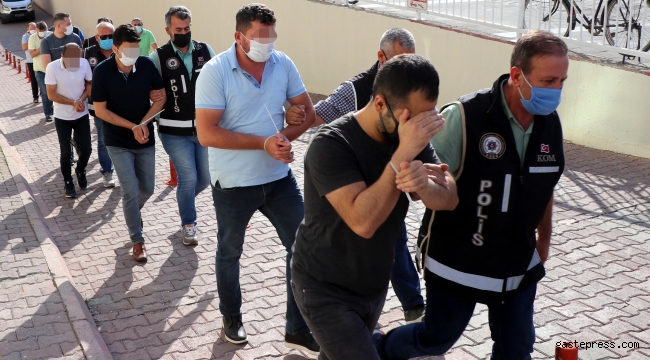 Suç örgütü operasyonunda 6 şüpheli tutuklandı!