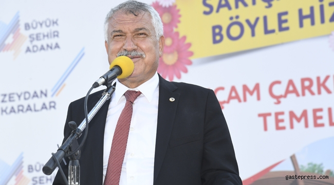 Zeydan Karalar çalışıyor, Adana’nın geleceğini inşa ediyor!