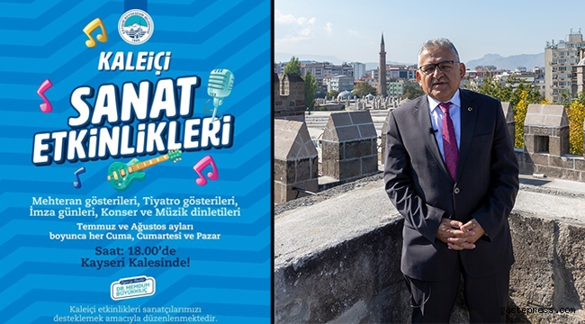 Başkan Büyükkılıç'tan Sanata ve Sanatçıya destek!