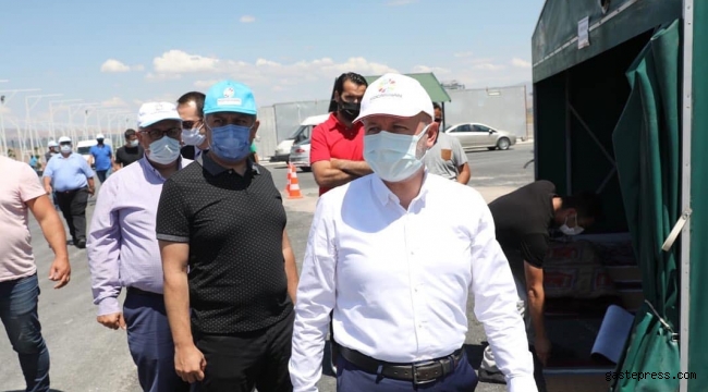 Başkan Çolakbayrakdar, Modern kurban kesim yerinde!