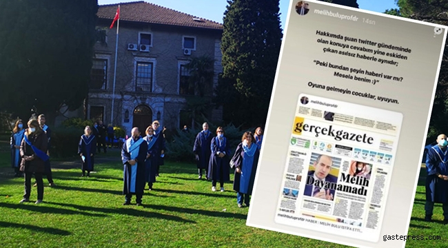 Boğaziçi Üniversitesi rektörlüğü görevinden alınan Prof. Dr. Melih Bulu fena rezil oldu!