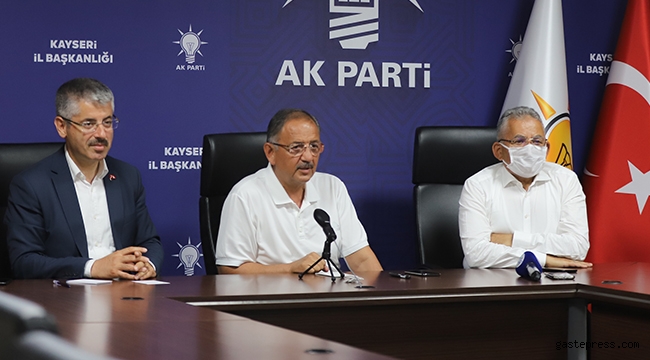 Büyükkılıç, AK Parti teşkilatı ile bayramlaştı!