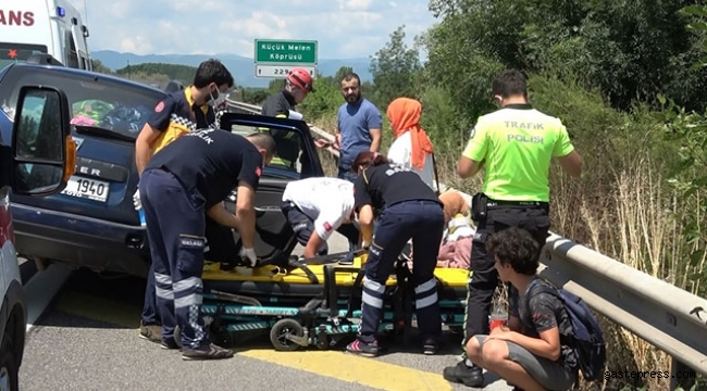 Çocuğunun tuvalet ihtiyacı için duran sürücü kazaya neden oldu: 6 yaralı!