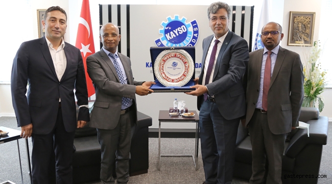 Etiyopya Büyükelçisinden KAYSO’ya Ziyaret!