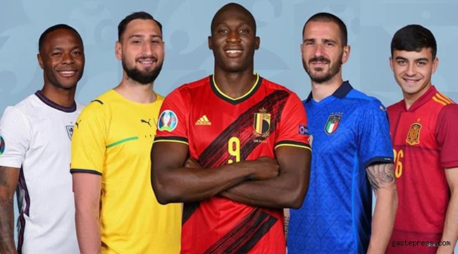 EURO 2020'nin en iyi ilk 11'i belli oldu!