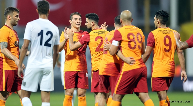 Galatasaray-Kasımpaşa hazırlık maçında bol gol vardı!